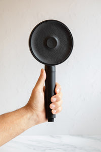 Hand Held Matt Black Filtered Shower Heads