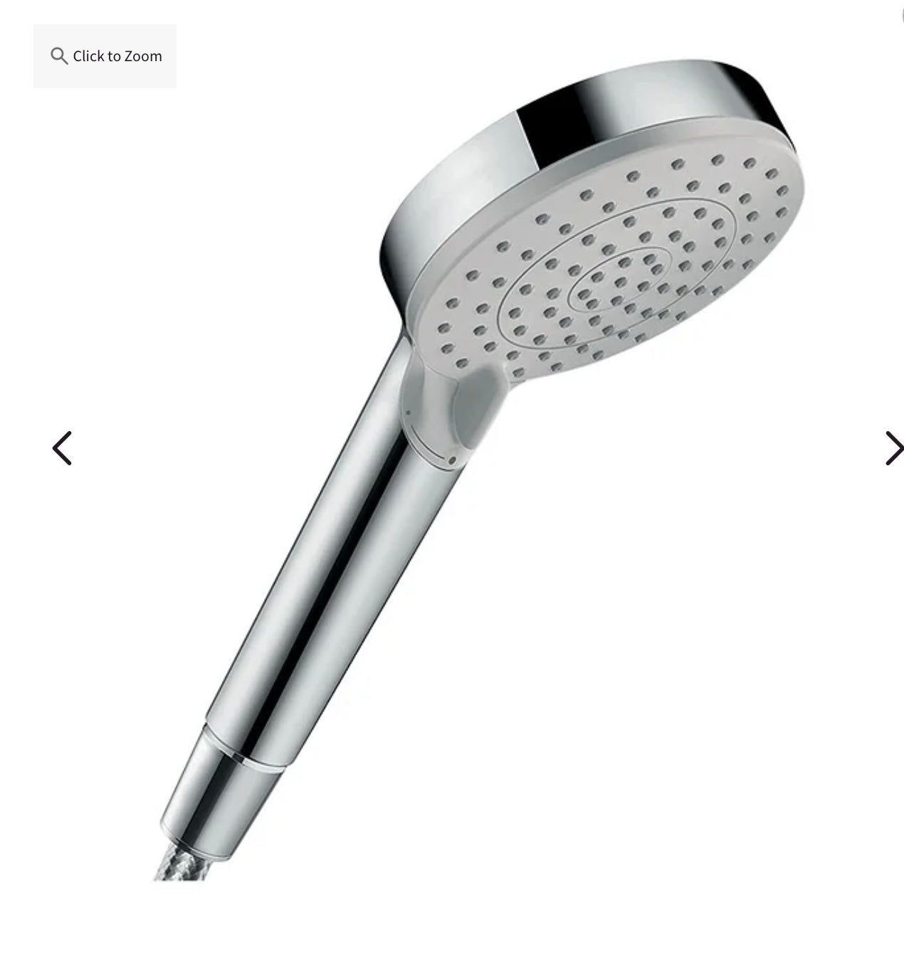 Hand held filtered shower head  “Chrome”